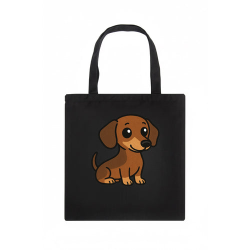 Dachshund - Long body profile view - Tote Bag