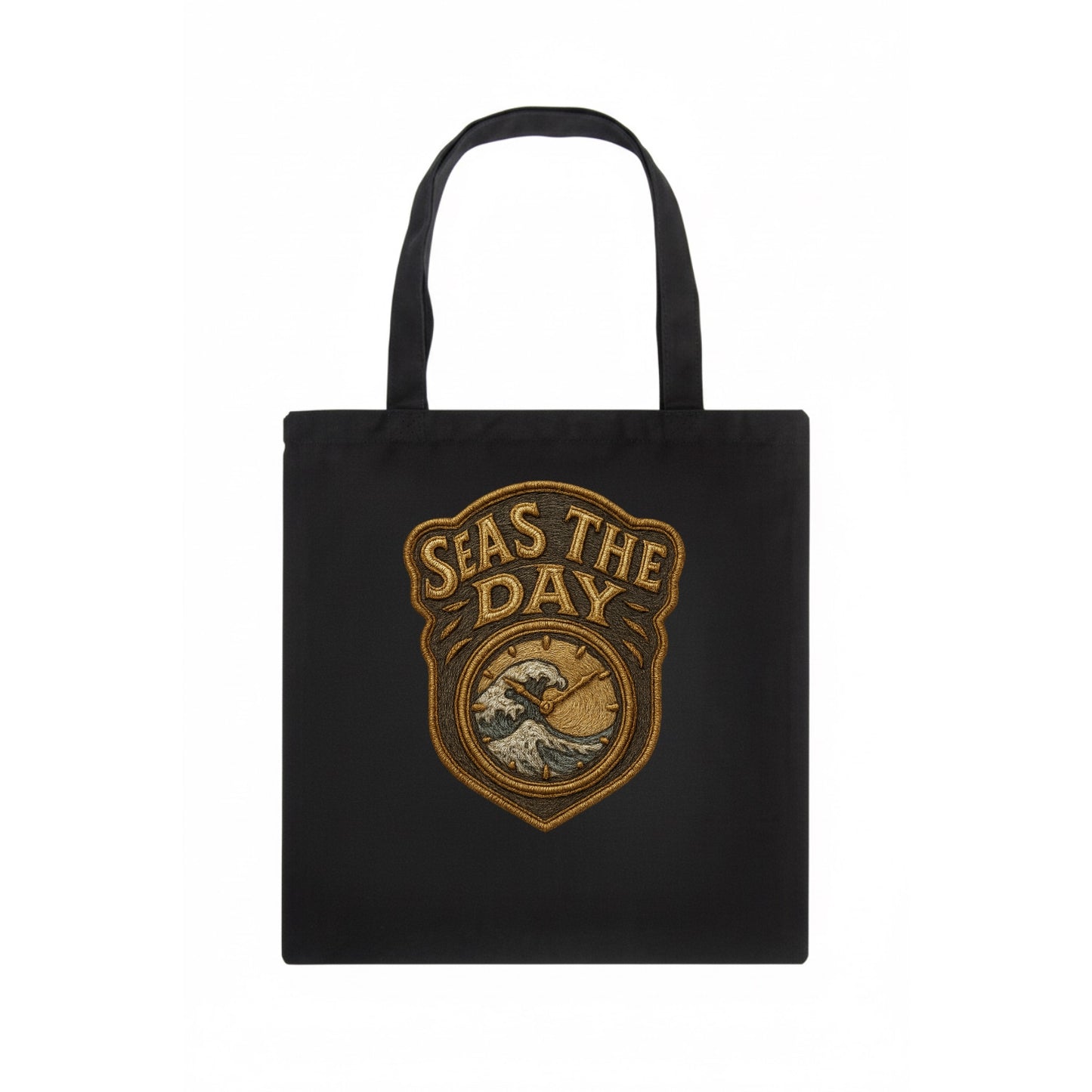 Seas The Day  - Tote Bag - dark