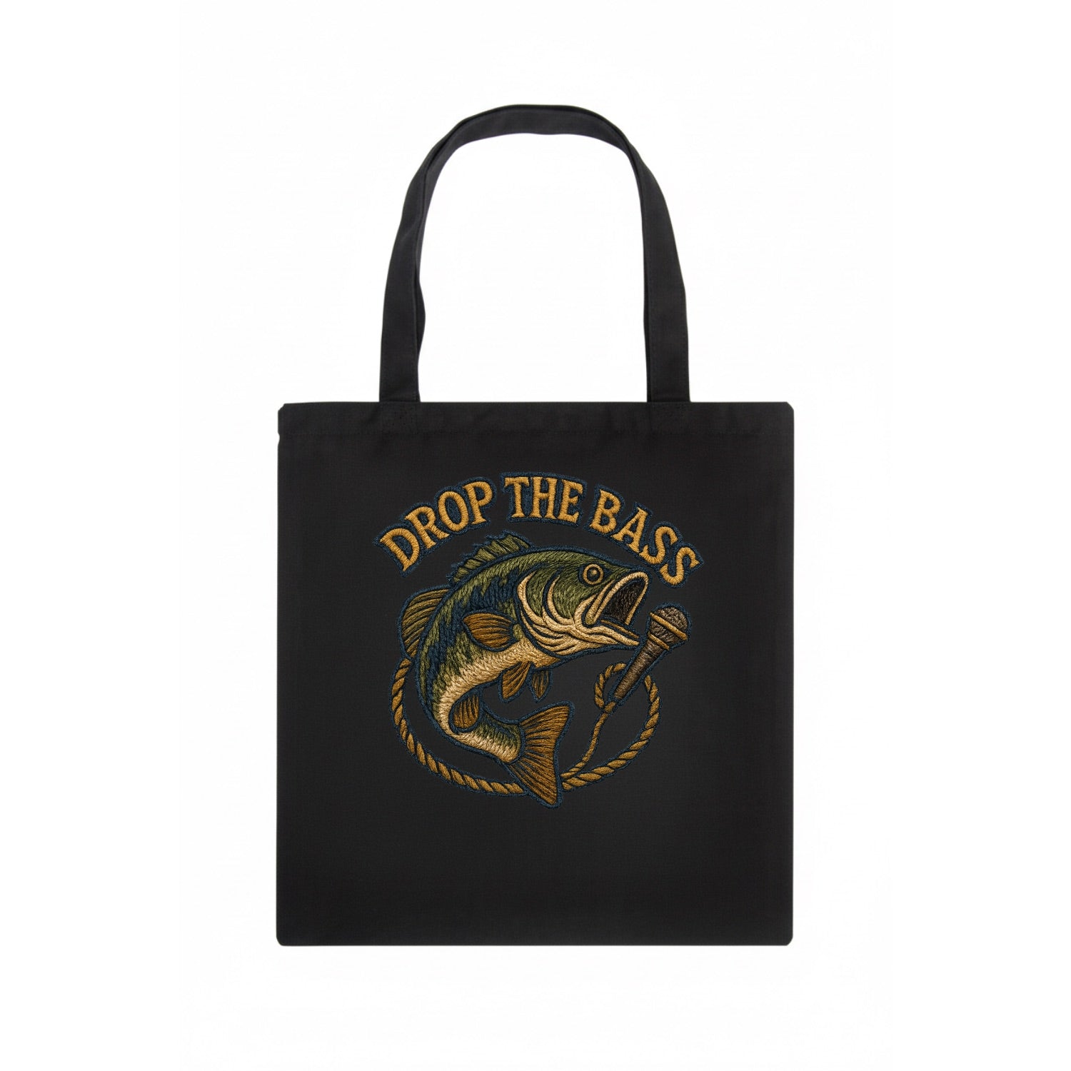 Drop The Bass  - Tote Bag - dark