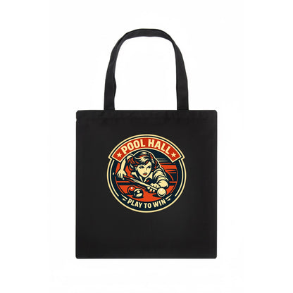 Cue Queen Emblem - Tote Bag - dark