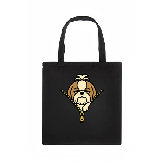 Shih Tzu - Tote Bag - dark