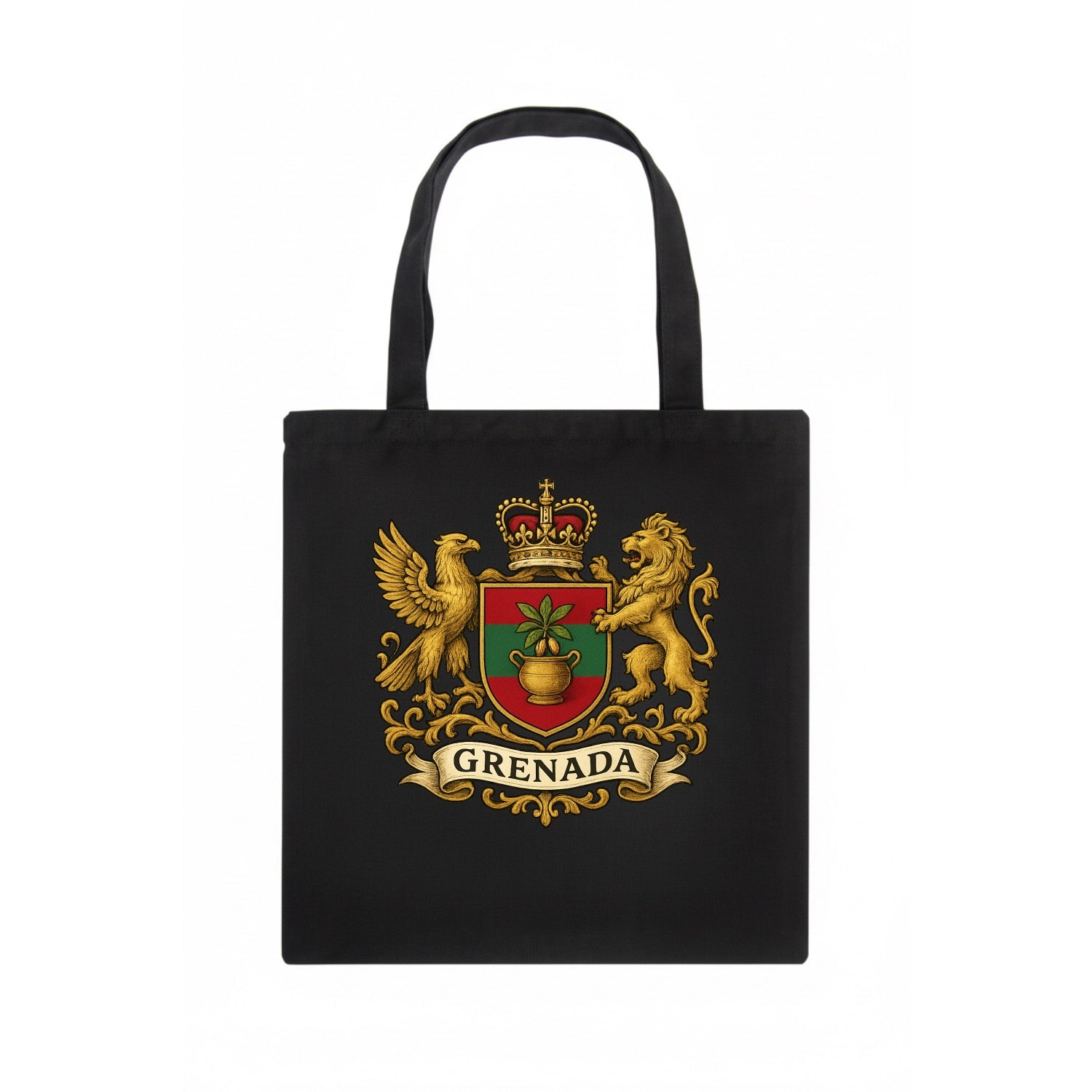 Grenada Heritage Badge  - Tote Bag - dark