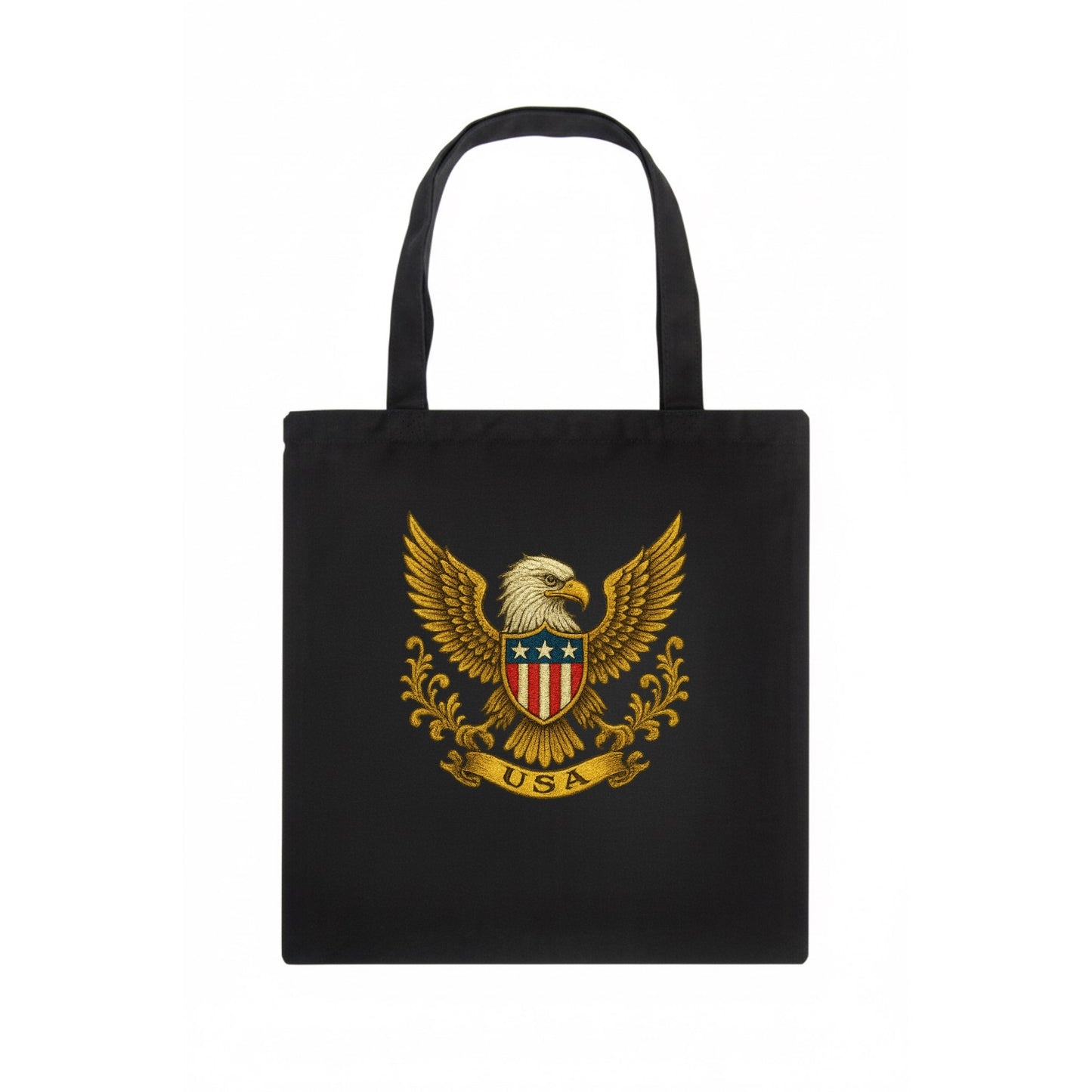 Usa Heritage Eagle Baseball Cap 2 - Tote Bag - dark