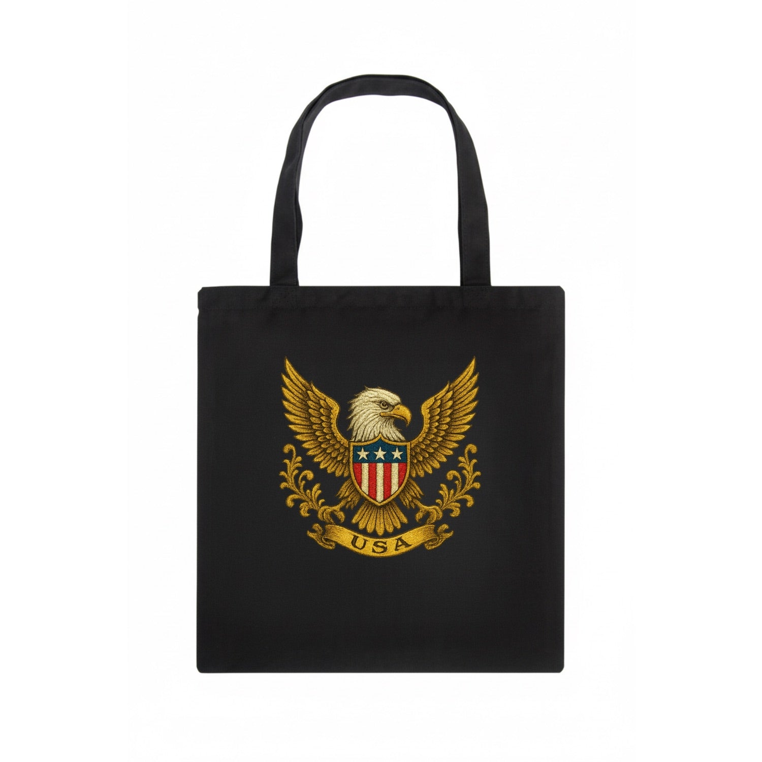 Usa Heritage Eagle Baseball Cap 2 - Tote Bag - dark