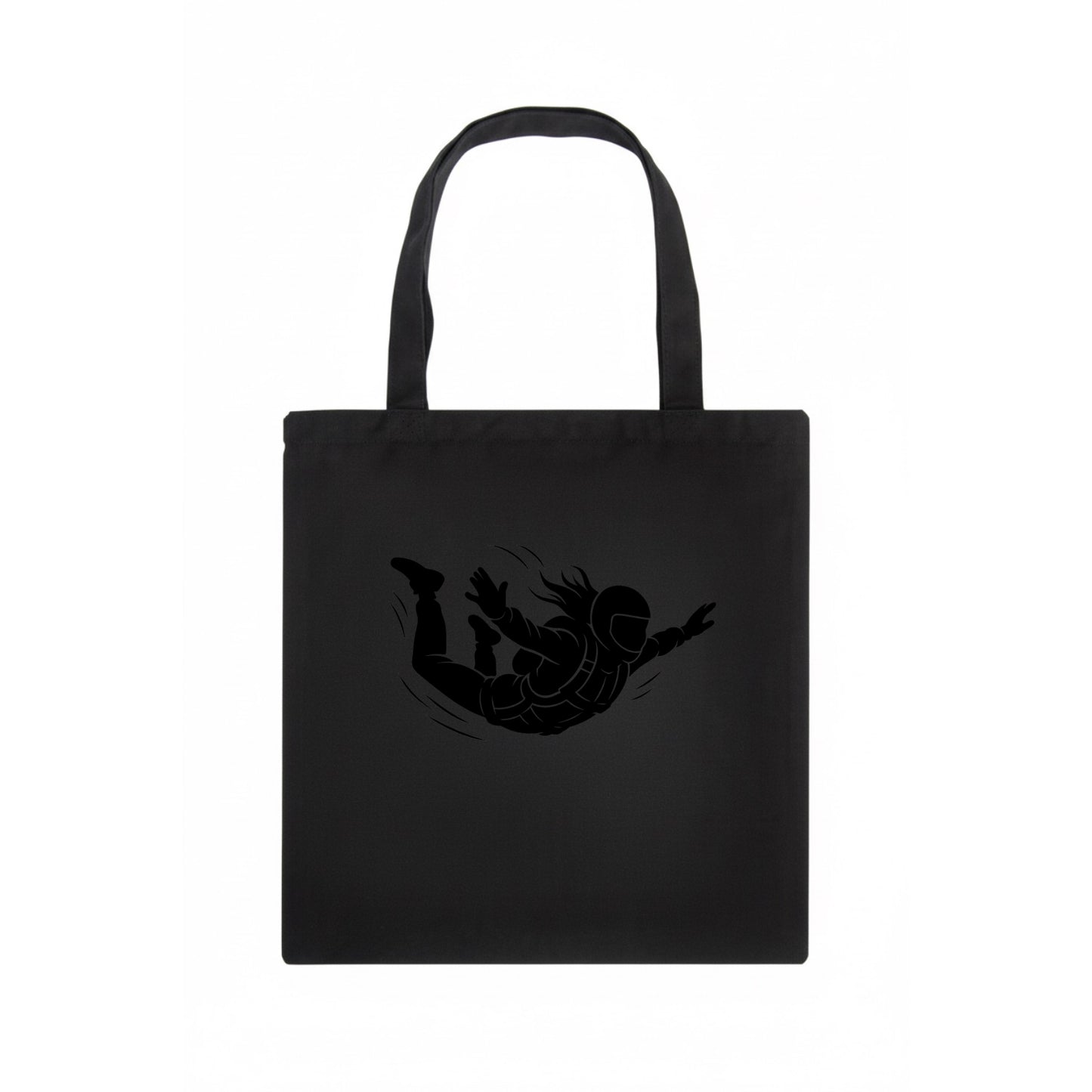 Skydiver free-fall position - Tote Bag - dark
