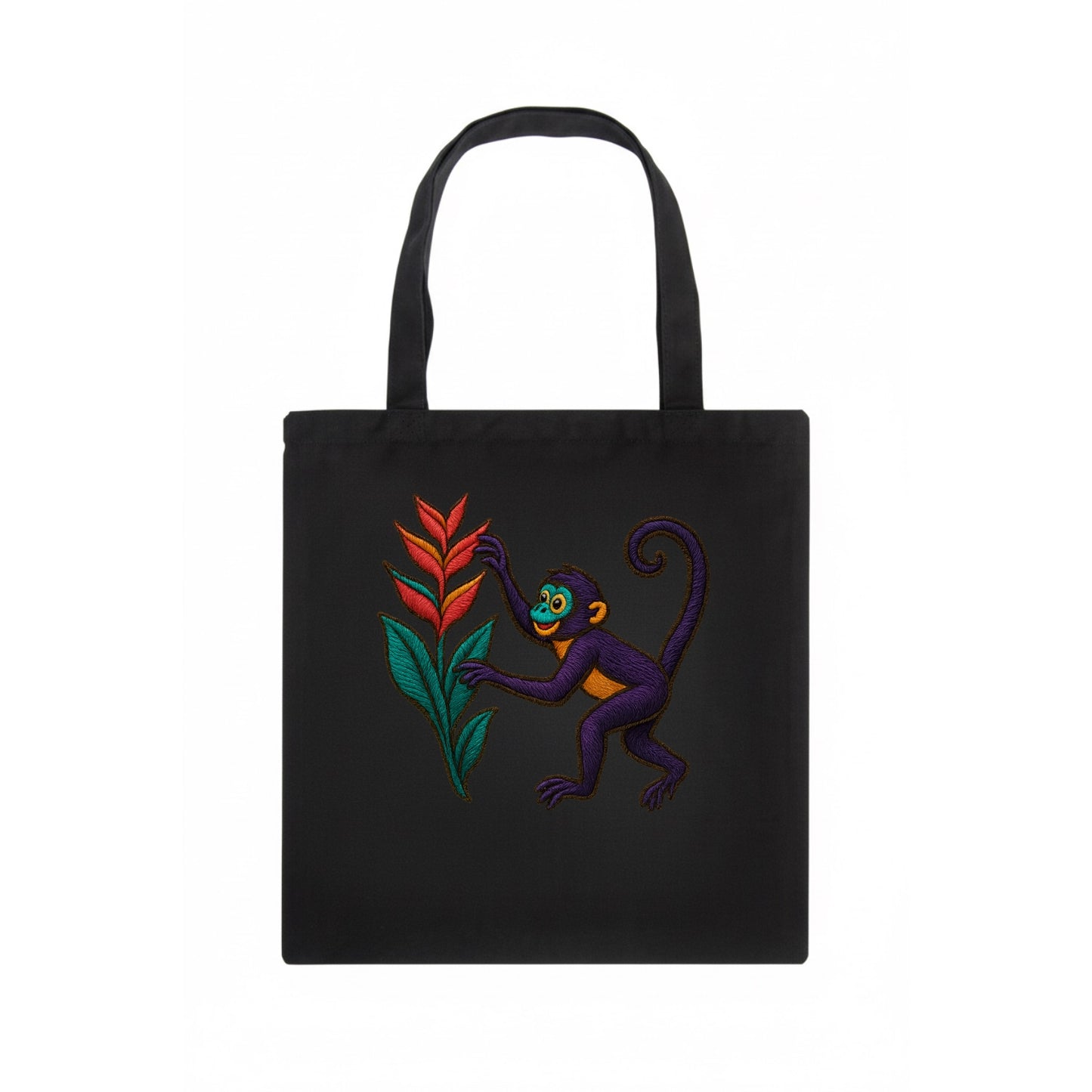 Spider Monkey - Tote Bag - dark
