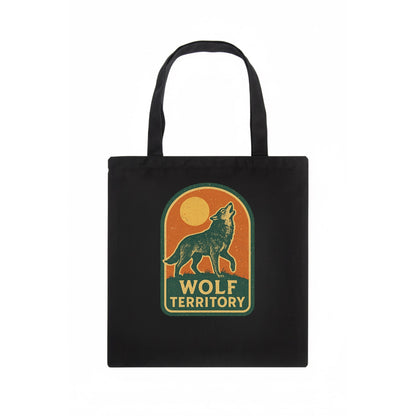 Wolf Territory Marking  - Tote Bag - dark