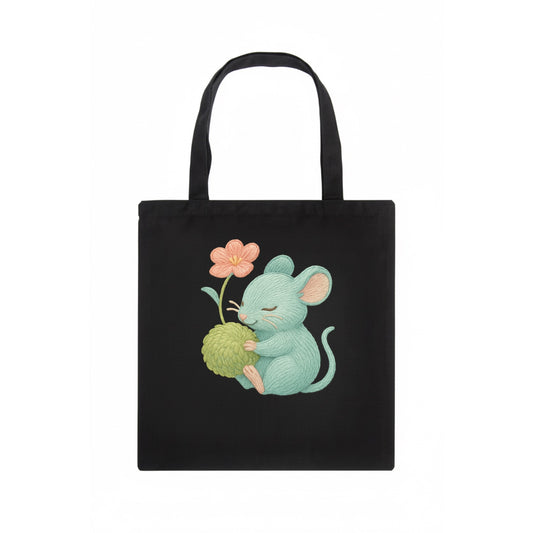 Mint Mouse - Tote Bag - dark