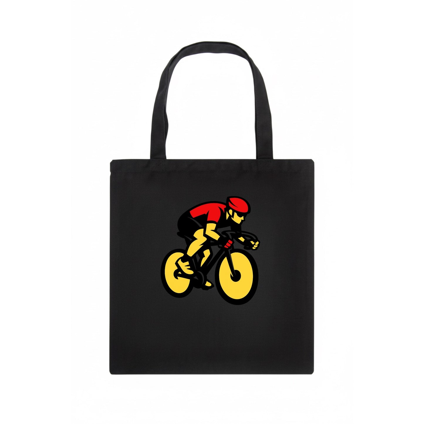 Speed Demon Cyclist - Tote Bag - dark