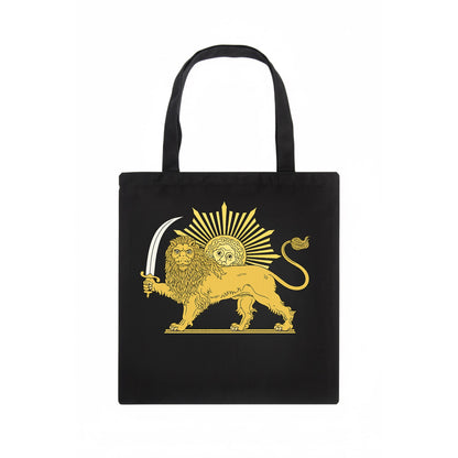 Shir O Khorshid - Tote Bag - dark