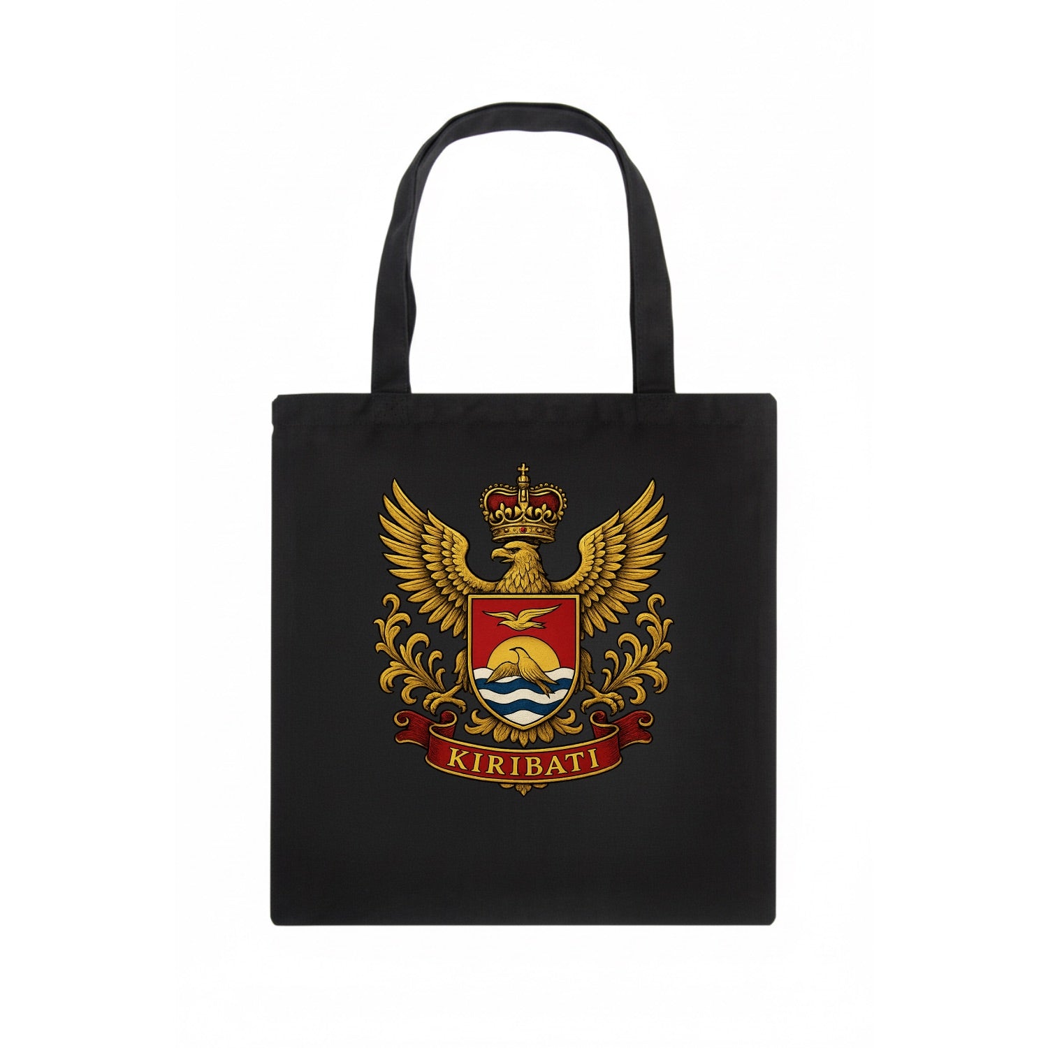 Kiribati Heritage Badge  - Tote Bag - dark
