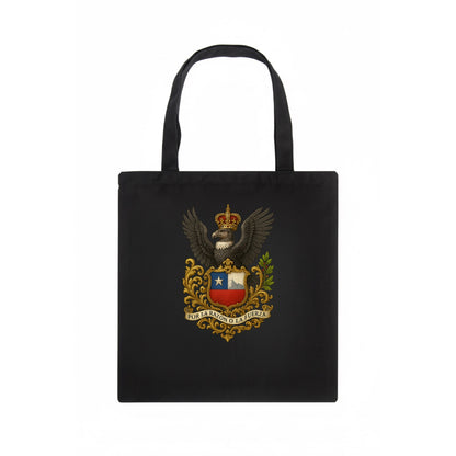 Chile Andean Condor Emblem  - Tote Bag - dark