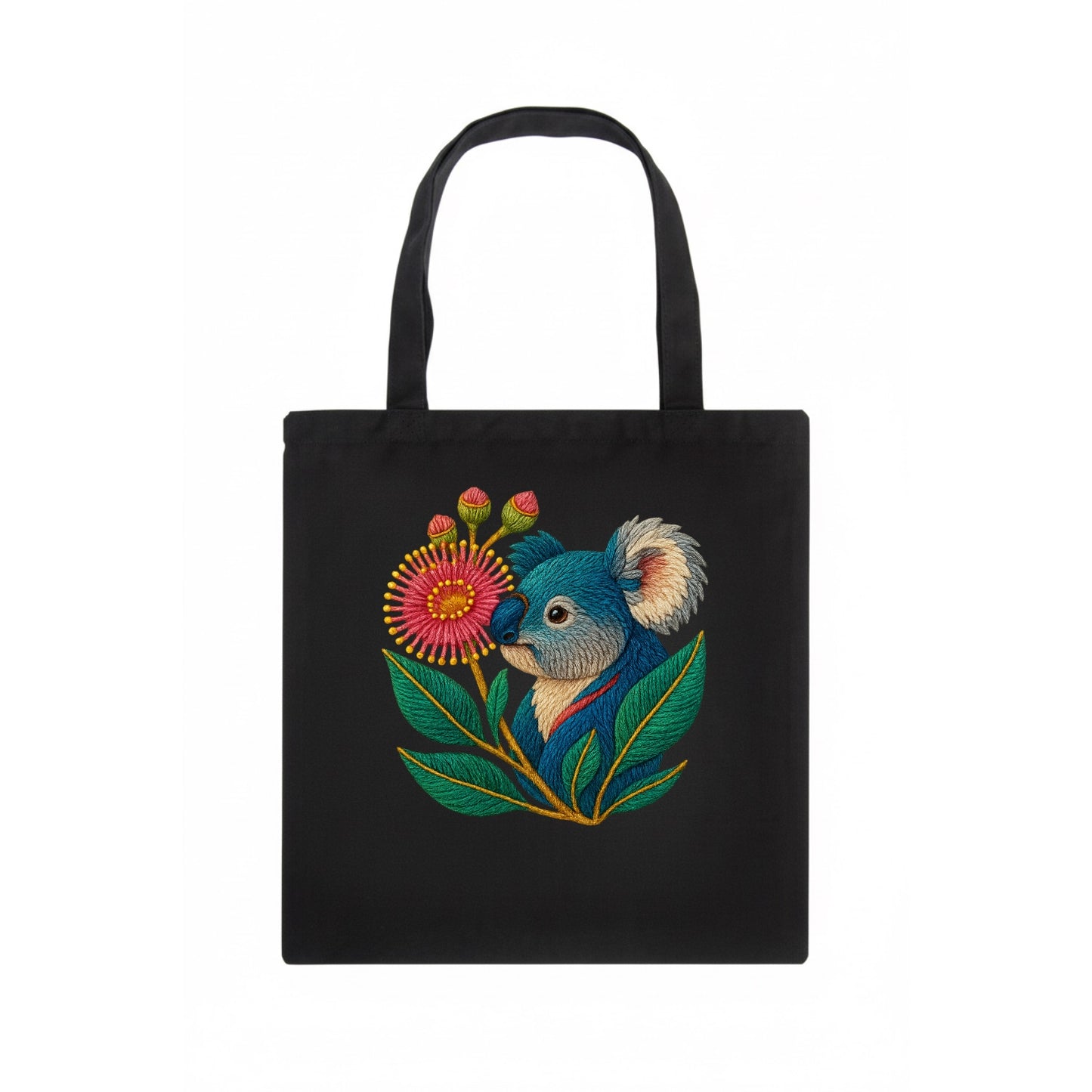 Koala Eucalyptus Bloom - Tote Bag - dark