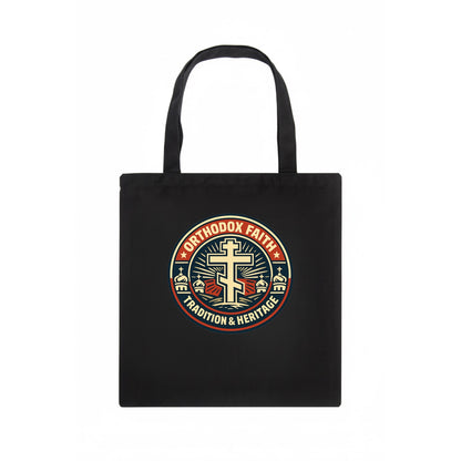Faithful Heritage Emblem - Tote Bag - dark