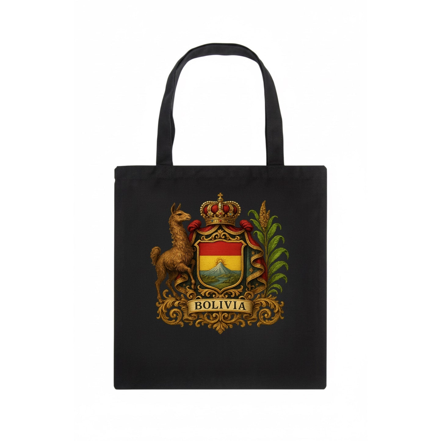 Bolivia Royal Logo  - Tote Bag - dark