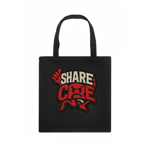 SHARE;CARE TOO MUCH Oversharer Green Hat - Tote Bag