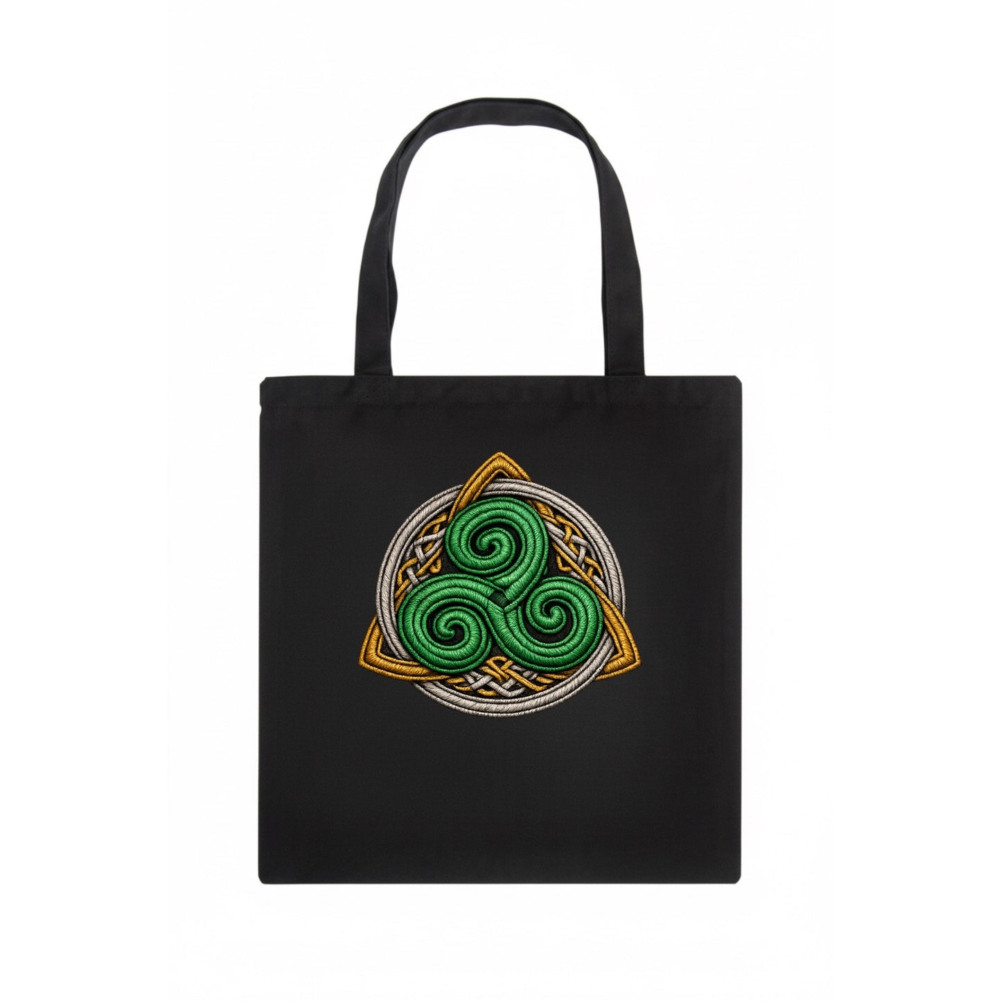 Spiral Knot Triskele - Tote Bag - dark