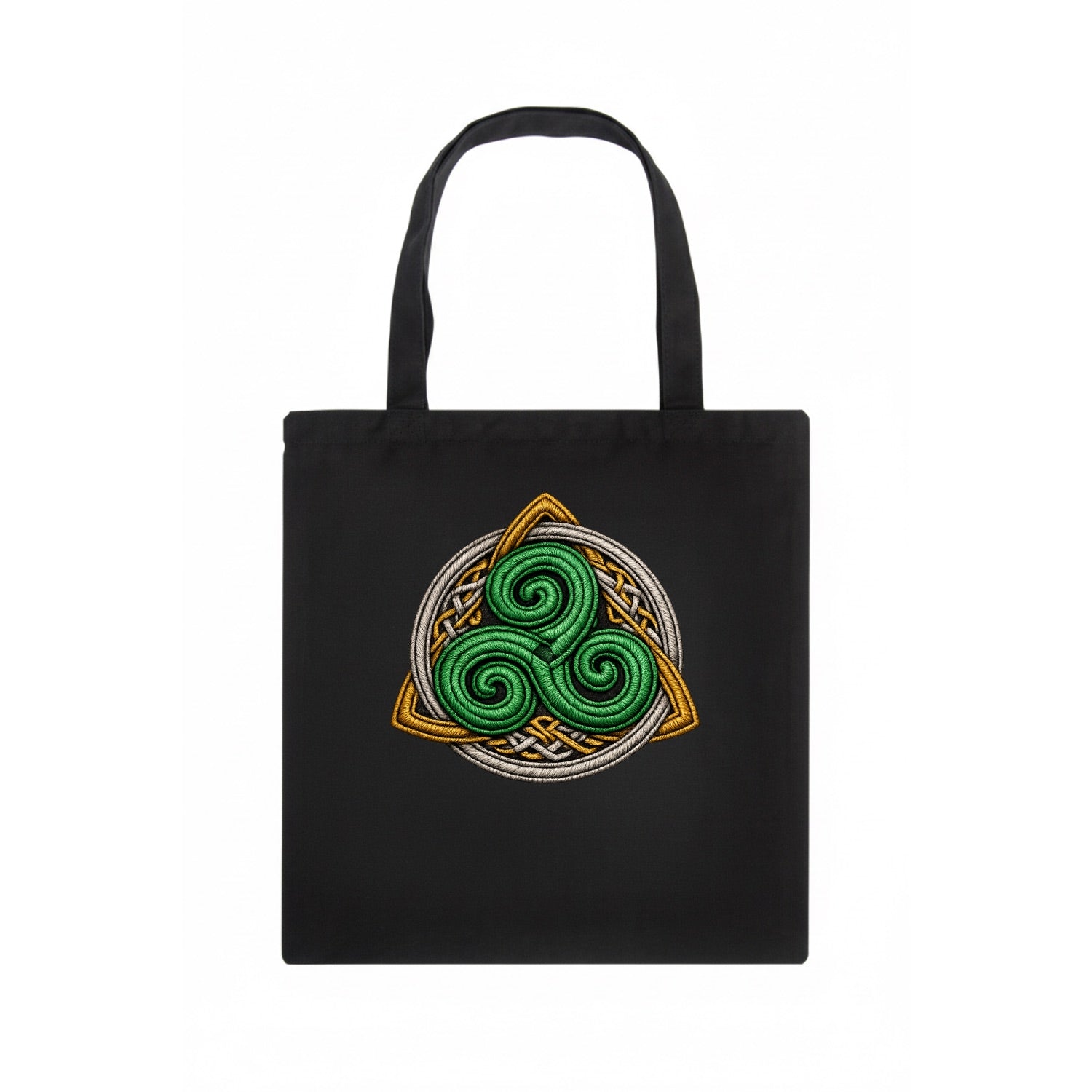 Spiral Knot Triskele - Tote Bag - dark