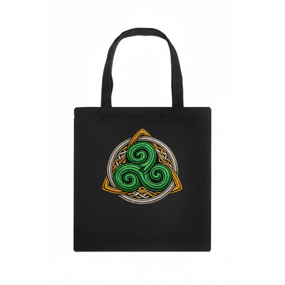 Spiral Knot Triskele - Tote Bag - dark