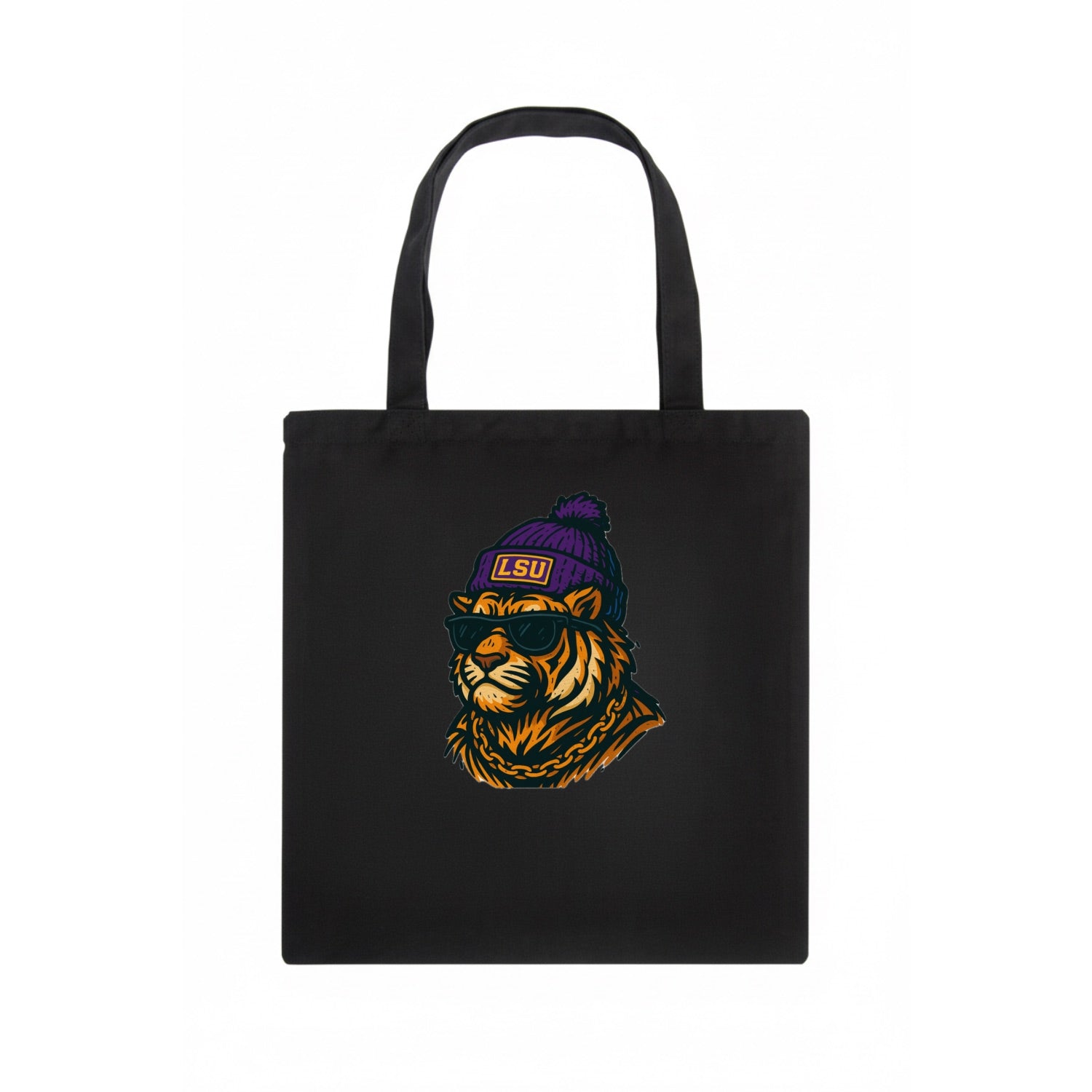 LSU Mike Tiger - Tote Bag - dark