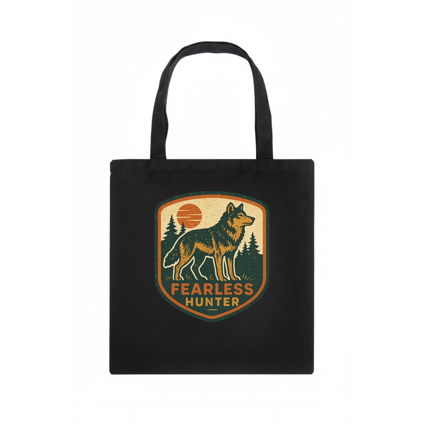 Fearless Hunter  - Tote Bag - dark