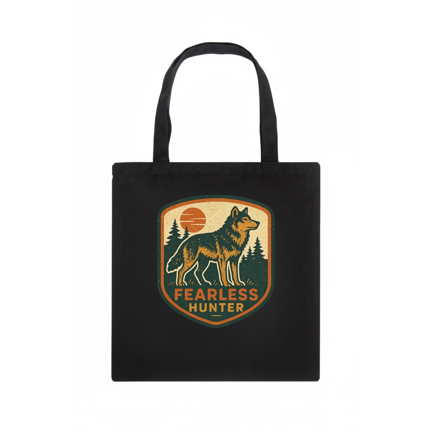 Fearless Hunter  - Tote Bag - dark
