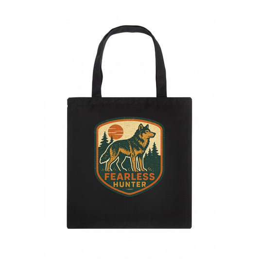Fearless Hunter  - Tote Bag - dark
