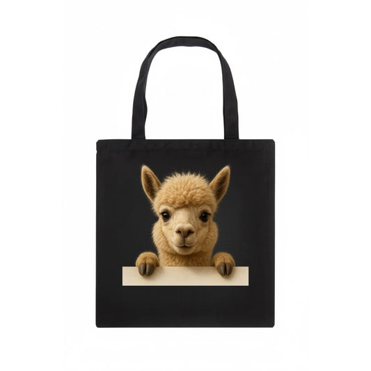Alpaca  - Tote Bag - dark