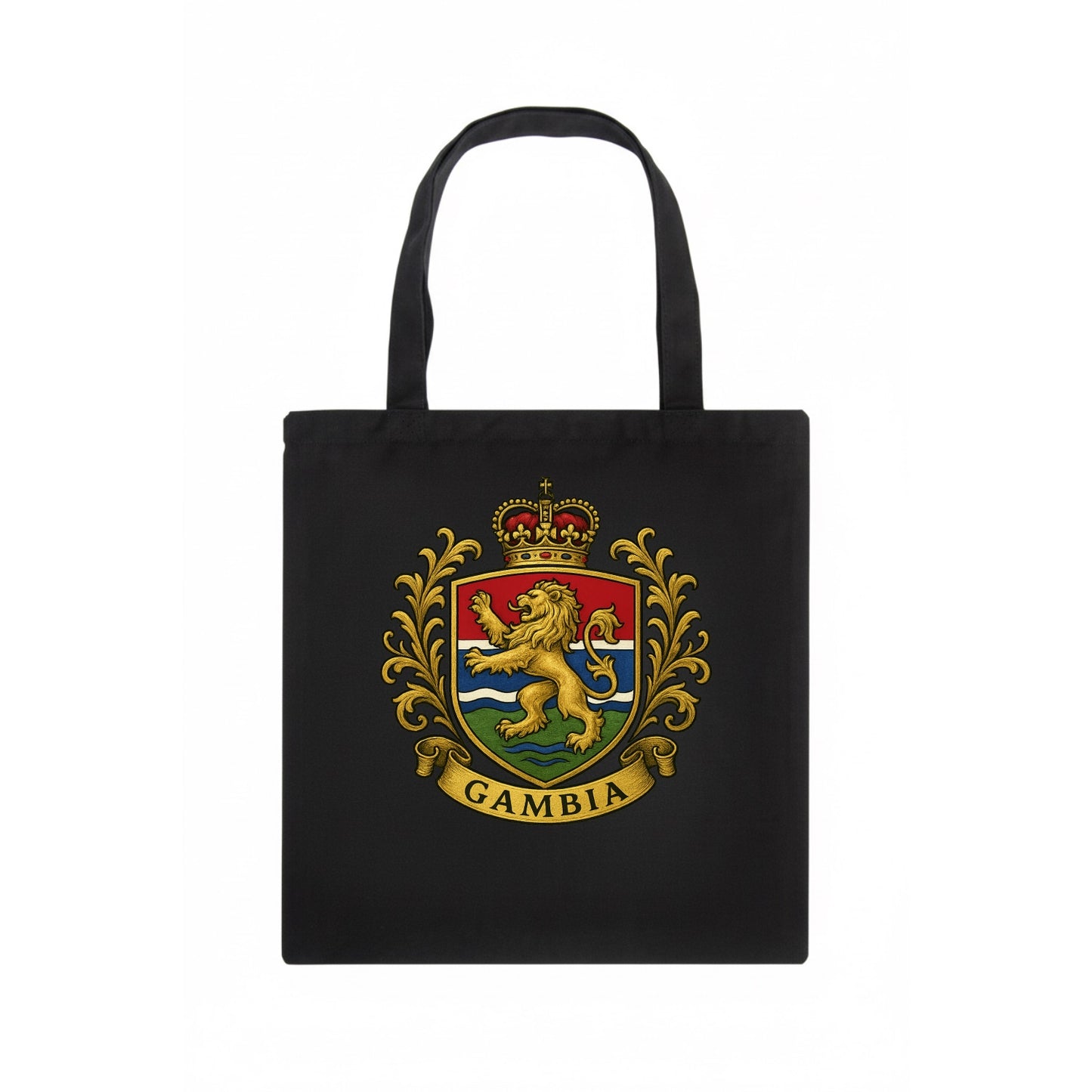 Gambia Heritage Badge  - Tote Bag - dark