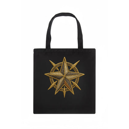 Nautical Star  - Tote Bag - dark