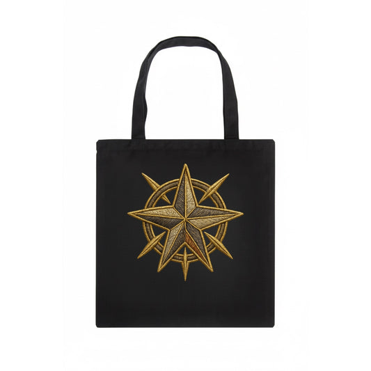 Nautical Star  - Tote Bag - dark