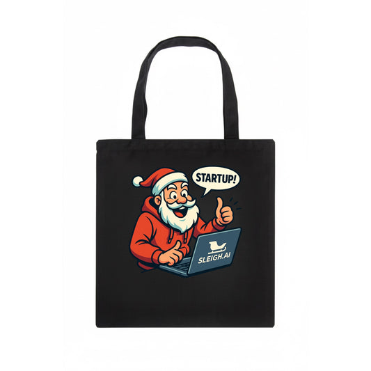 Santa Tech Startup CEO - Tote Bag - dark