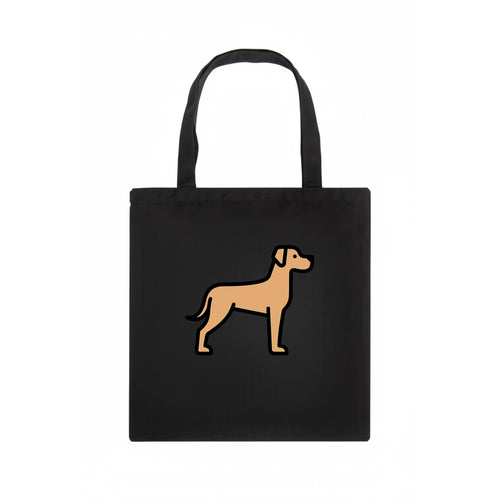 Great Dane - Fawn colored flat side profile - Tote Bag
