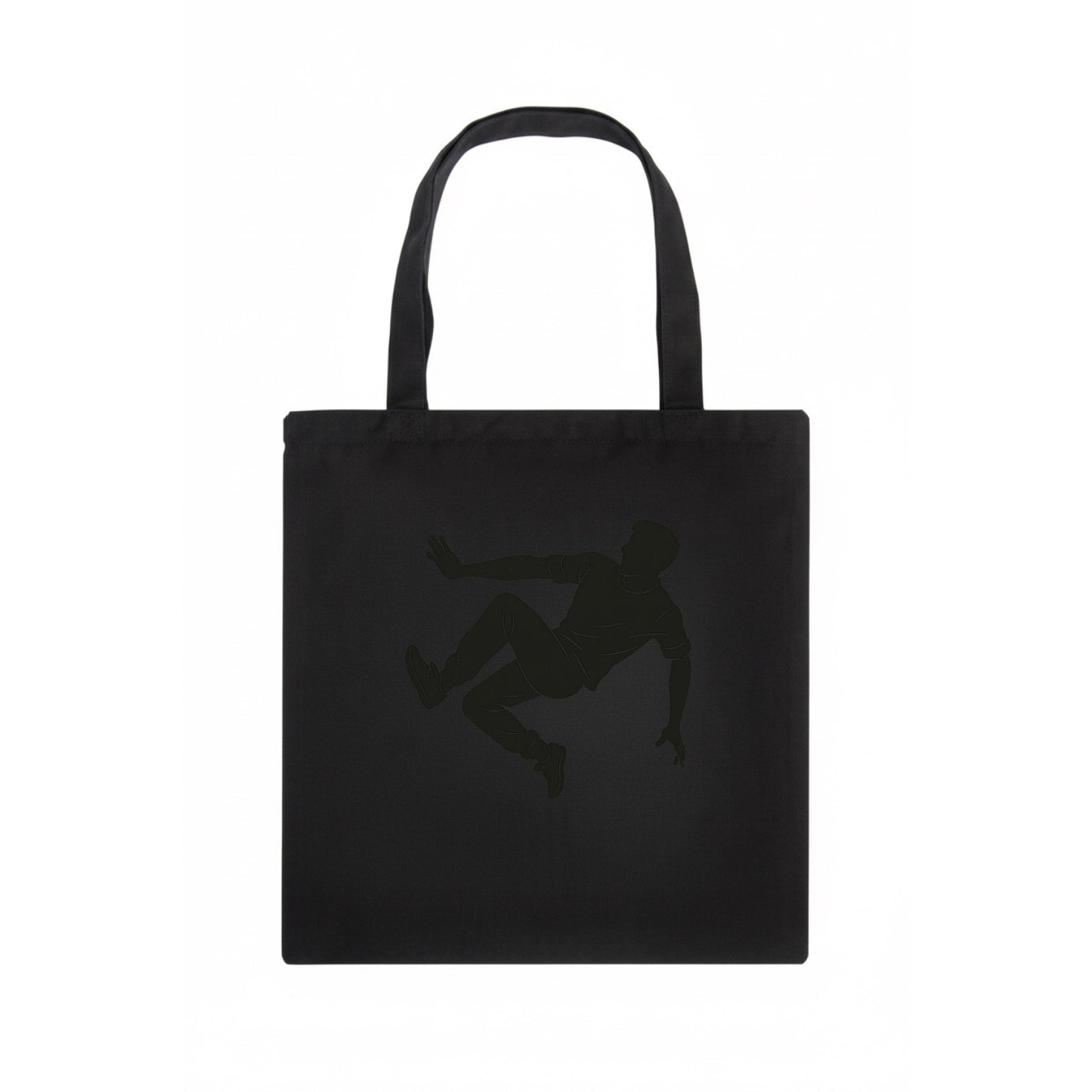 Parkour athlete wall run - Tote Bag - dark