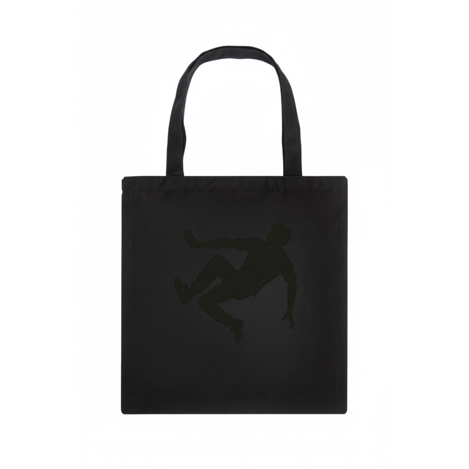Parkour athlete wall run - Tote Bag - dark
