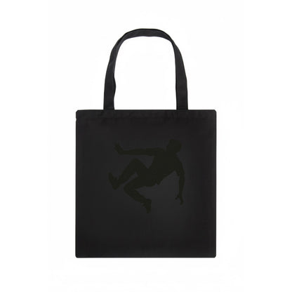 Parkour athlete wall run - Tote Bag - dark