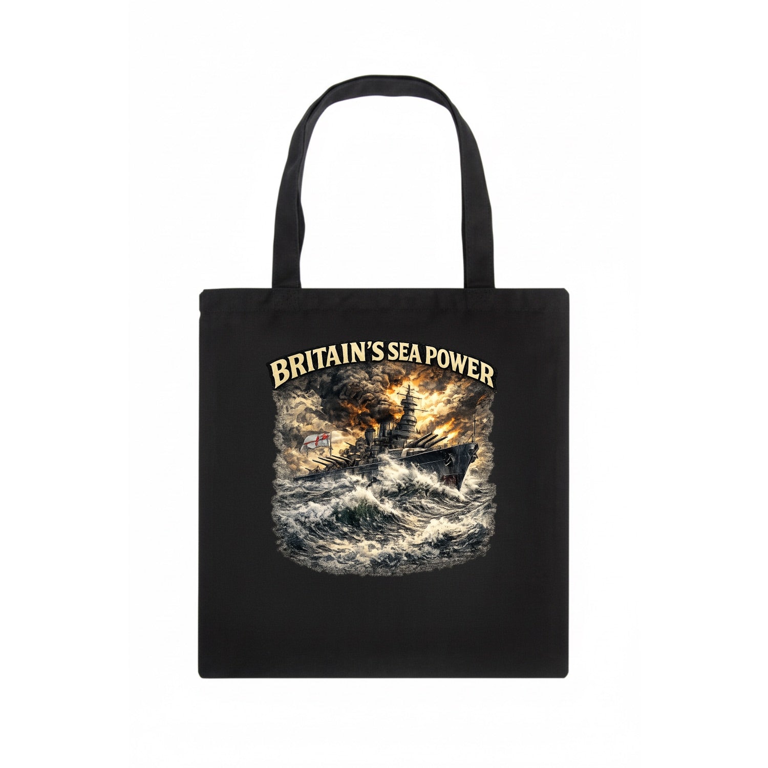 Britain's Sea Power - Tote Bag - dark