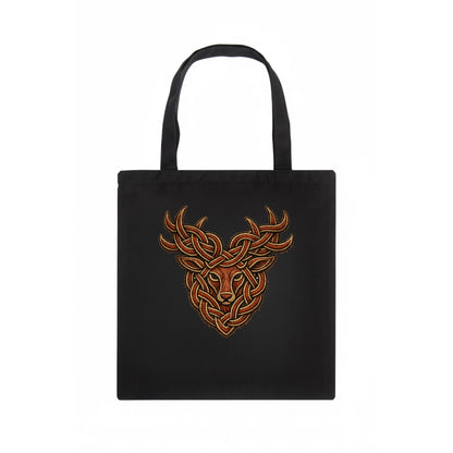 Stag Knot - Tote Bag - dark