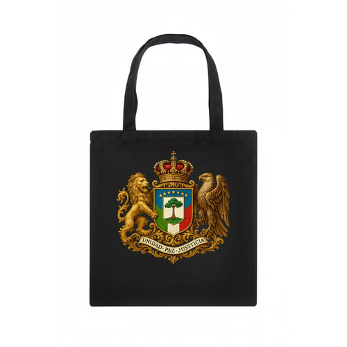 Equatorial Guinea Silk Cotton Tree Emblem - Tote Bag