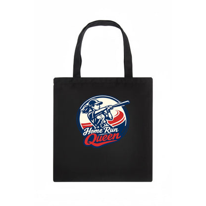 Feminine Power at Bat - Tote Bag - dark