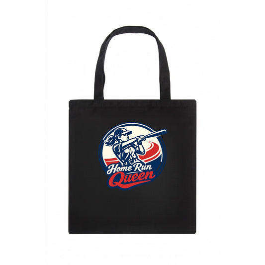 Feminine Power at Bat - Tote Bag - dark