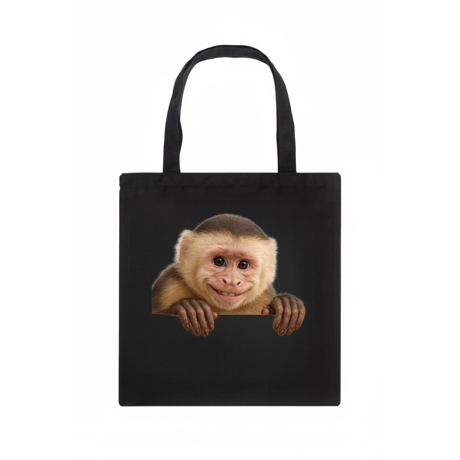 Capuchin Monkey  - Tote Bag - dark