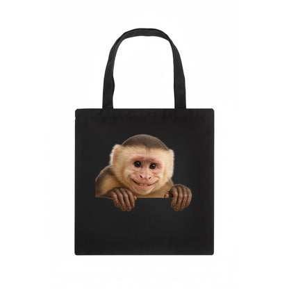 Capuchin Monkey  - Tote Bag - dark