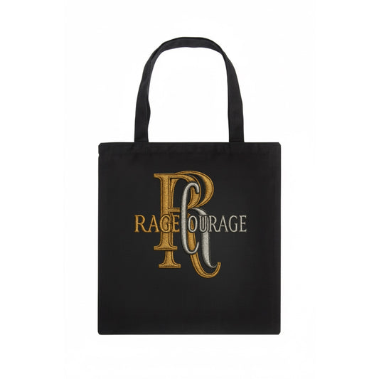 RAGE;COURAGE MODE Warrior Green Hat - Tote Bag - dark
