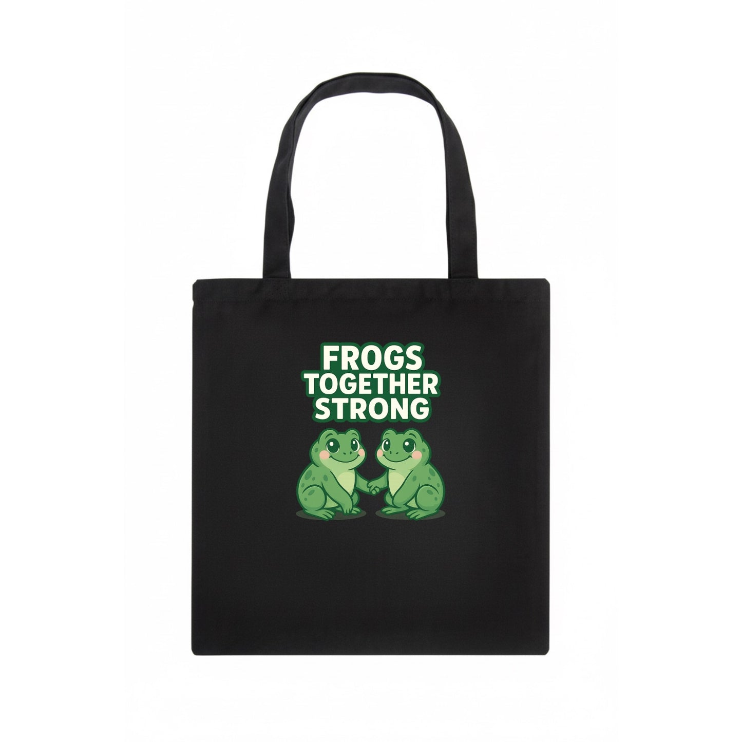 Frogs Together Strong 2 - Tote Bag - dark