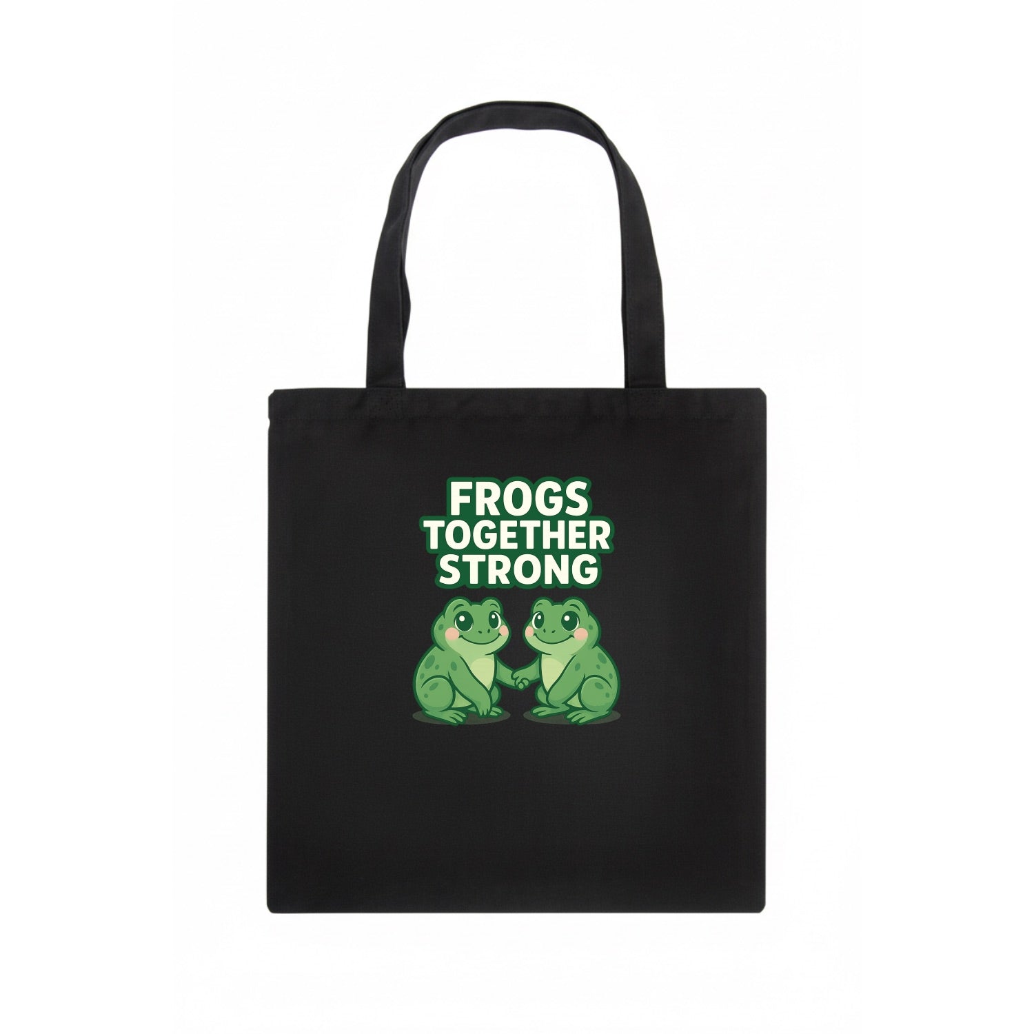 Frogs Together Strong 2 - Tote Bag - dark