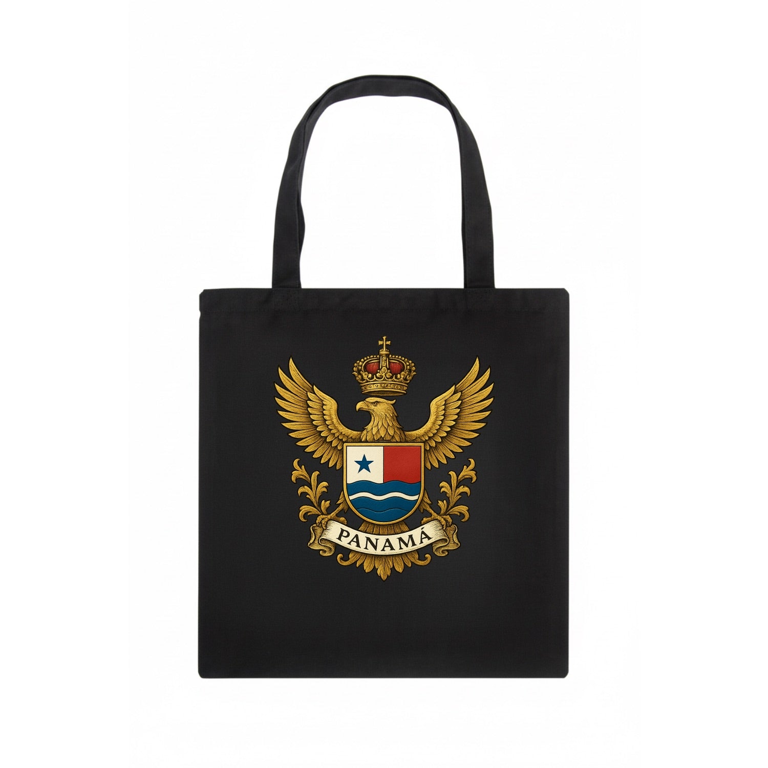 Panama Heritage Badge  - Tote Bag - dark