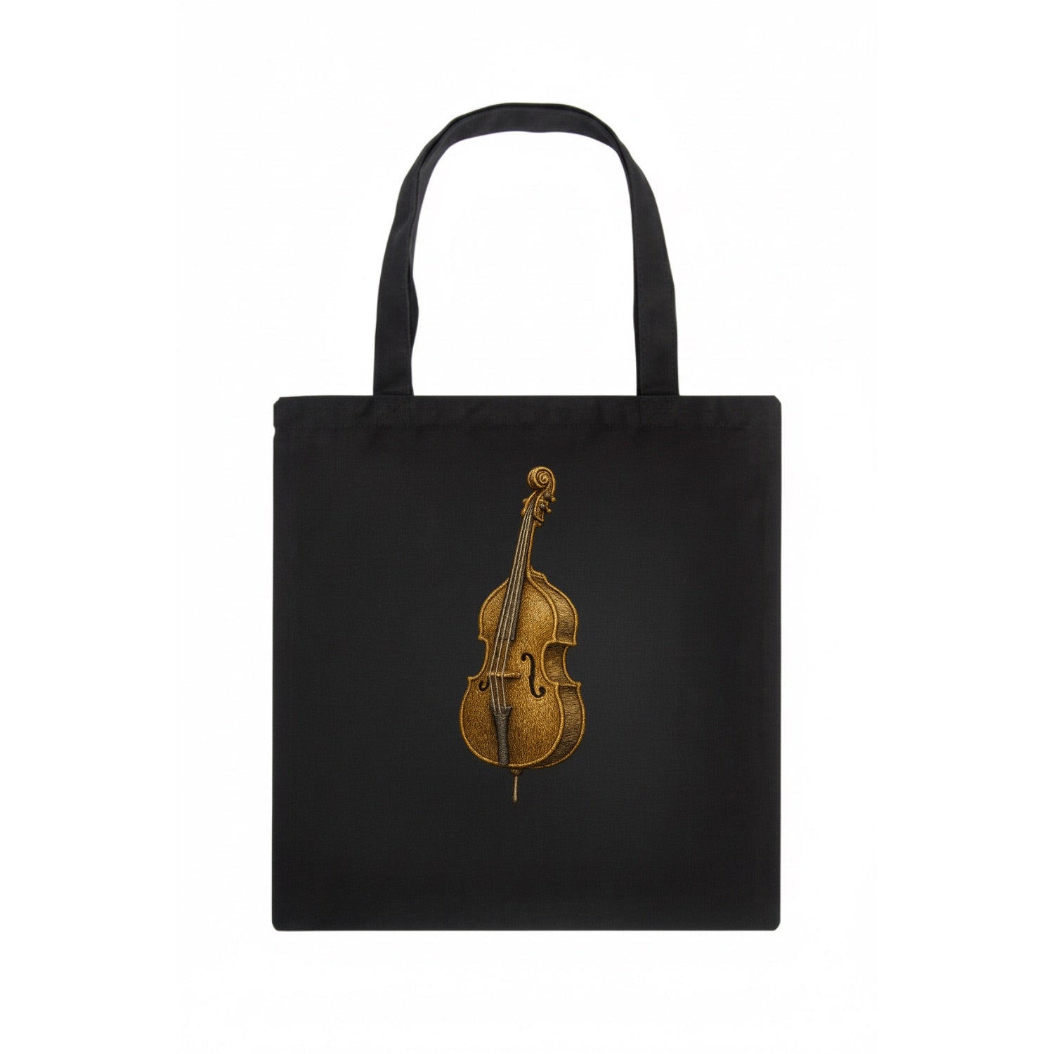 Acoustic Bass  - Tote Bag - dark