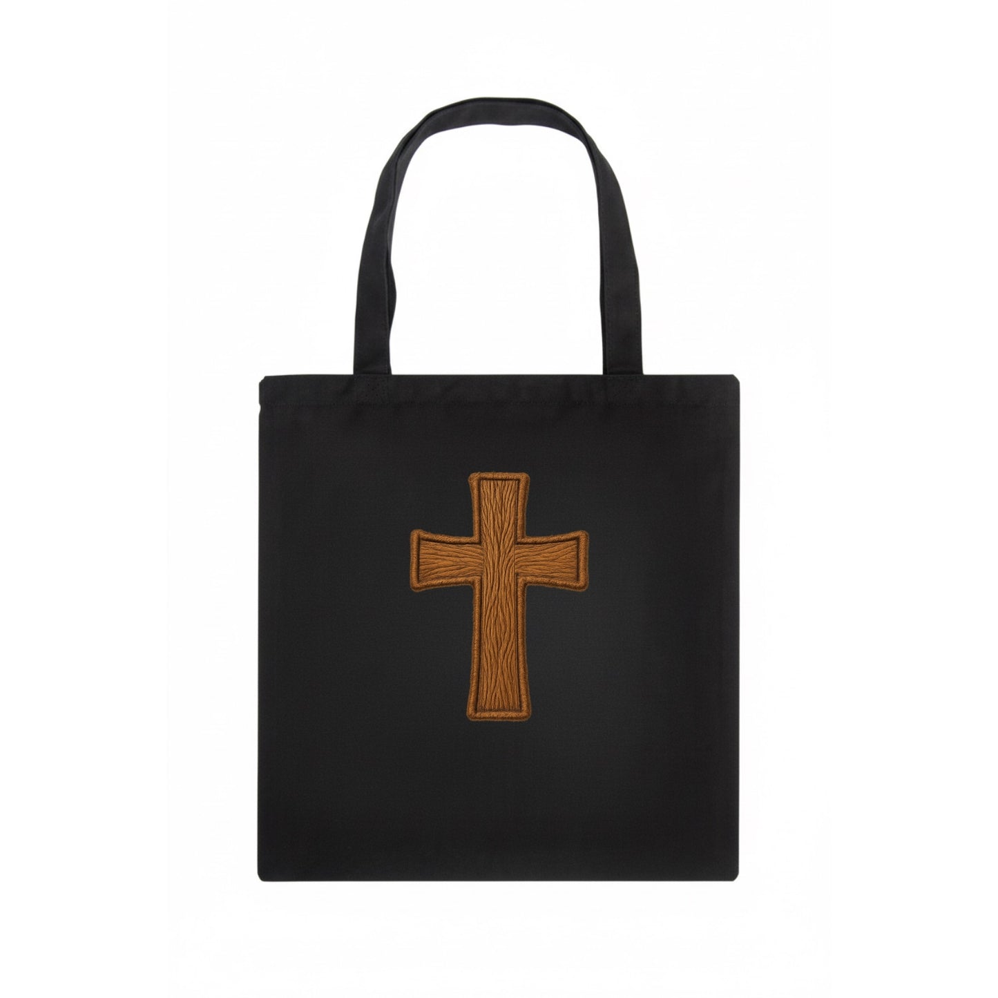 Carved Cross  - Tote Bag - dark