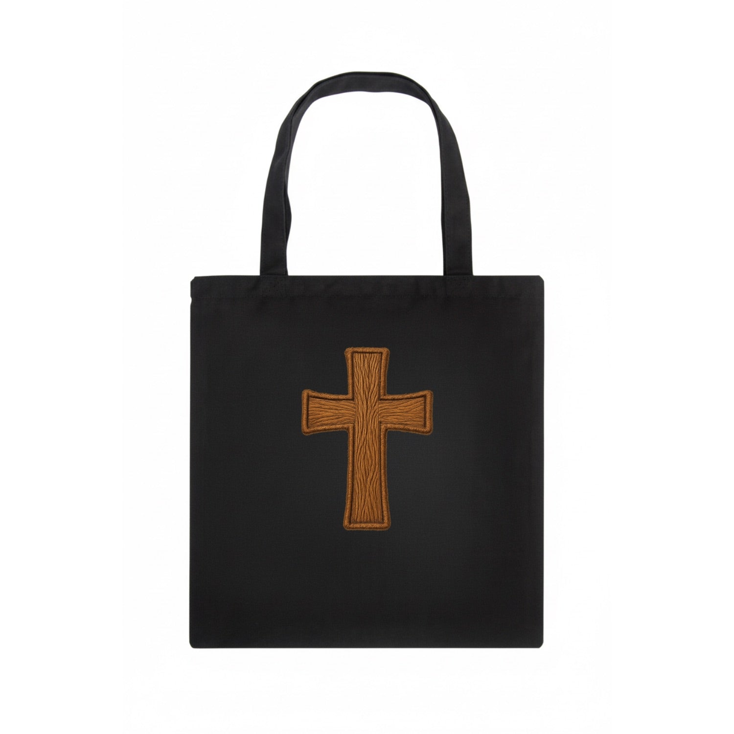 Carved Cross  - Tote Bag - dark